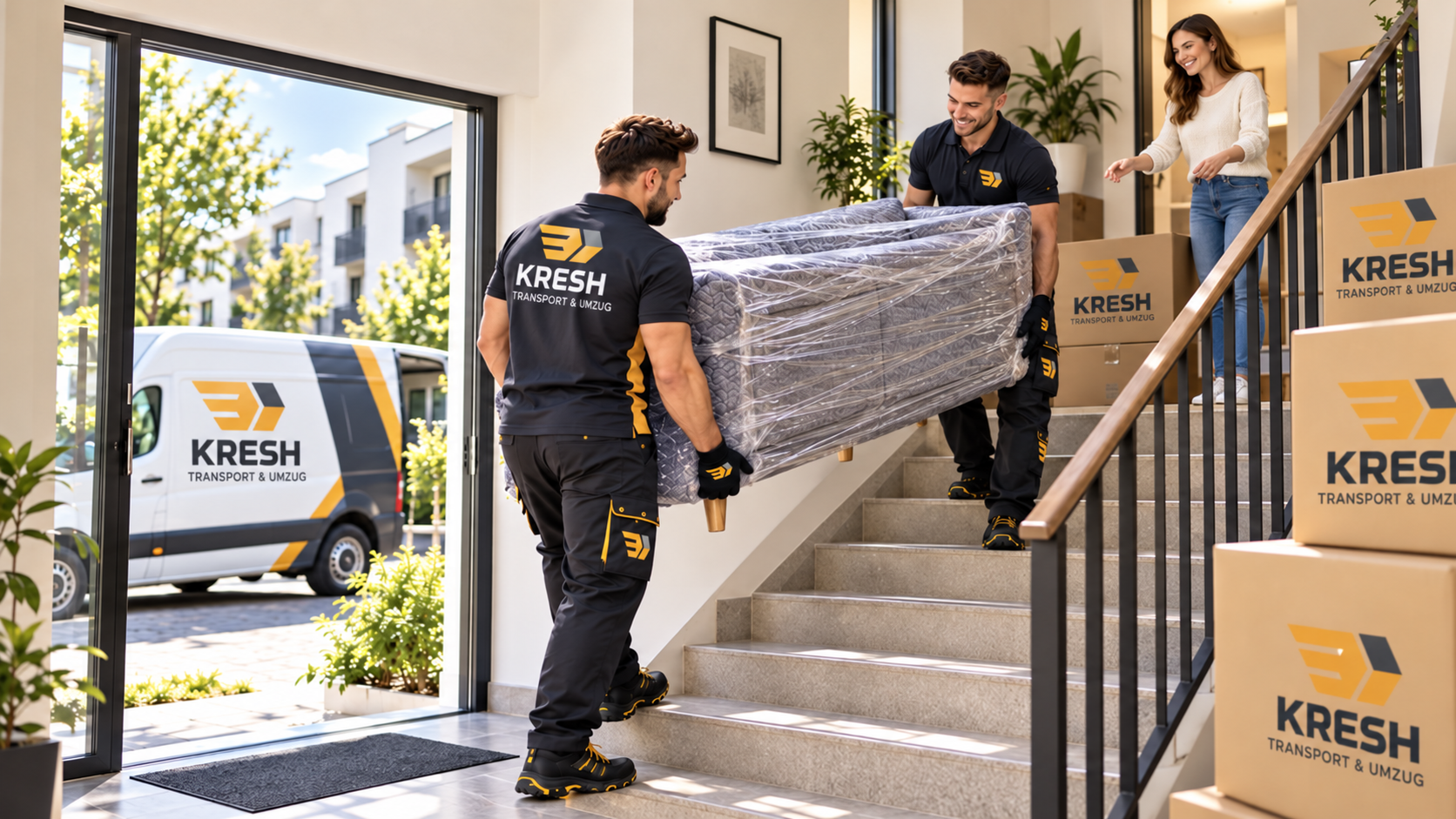 Möbeltransport – Kresh Visualisierung